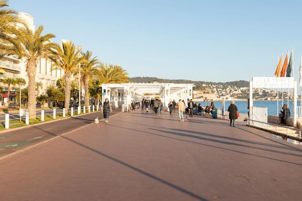 尼斯Promenade, 2Pieces Chic Et Clim Avec Terrasse公寓 外观 照片